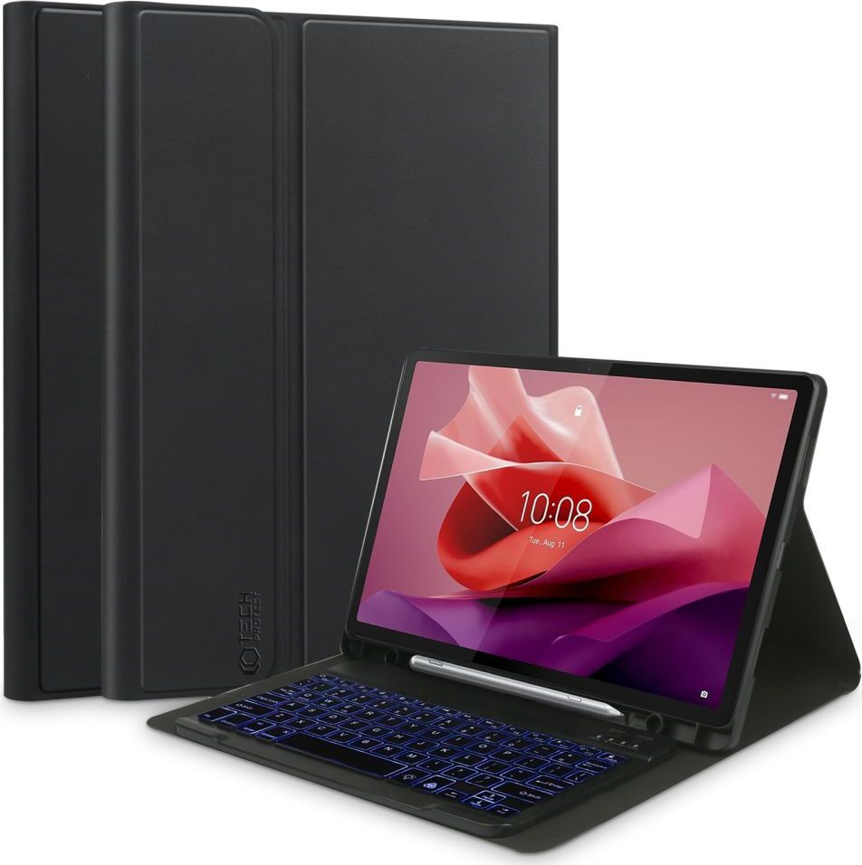 TECH-PROTECT SC PEN + KEYBOARD LENOVO TAB P12 12.7 TB-370 BLACK