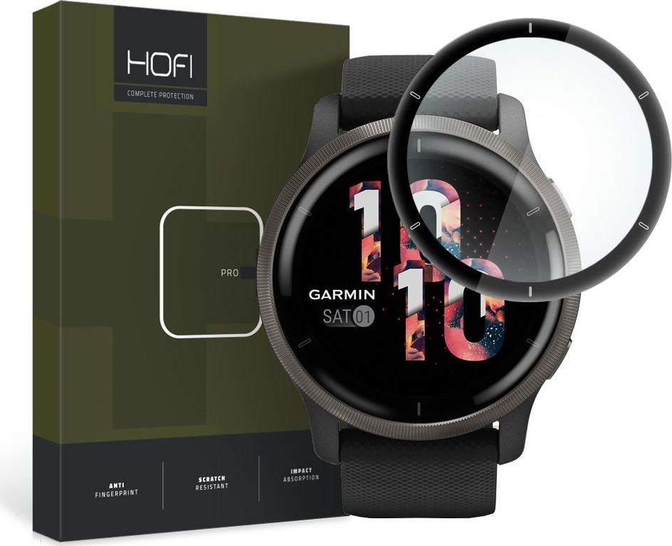 Hybridní sklo HOFI HYBRID PRO+ GARMIN VENU 2 BLACK