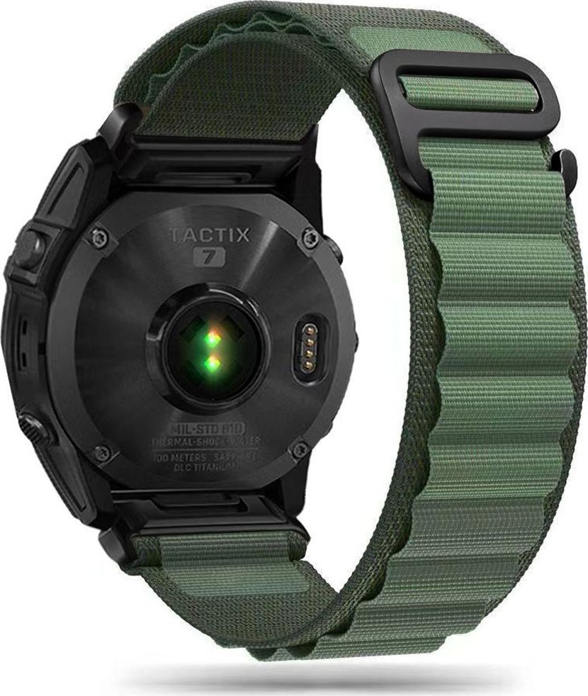 TECH-PROTECT NYLON PRO GARMIN FENIX 5 / 6 / 6 PRO / 7 MILITARY GREEN