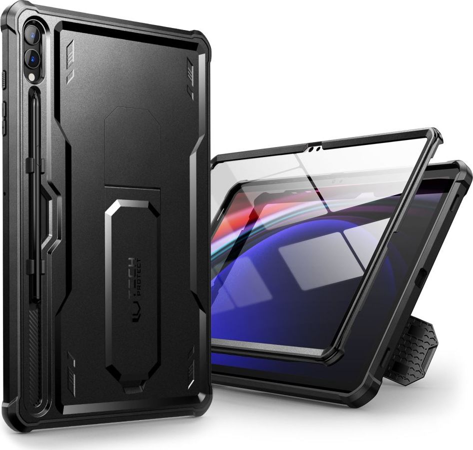 TECH-PROTECT KEVLAR PRO GALAXY TAB S9+ PLUS / S10+ PLUS 12.4 X810 / X816B / X826B BLACK