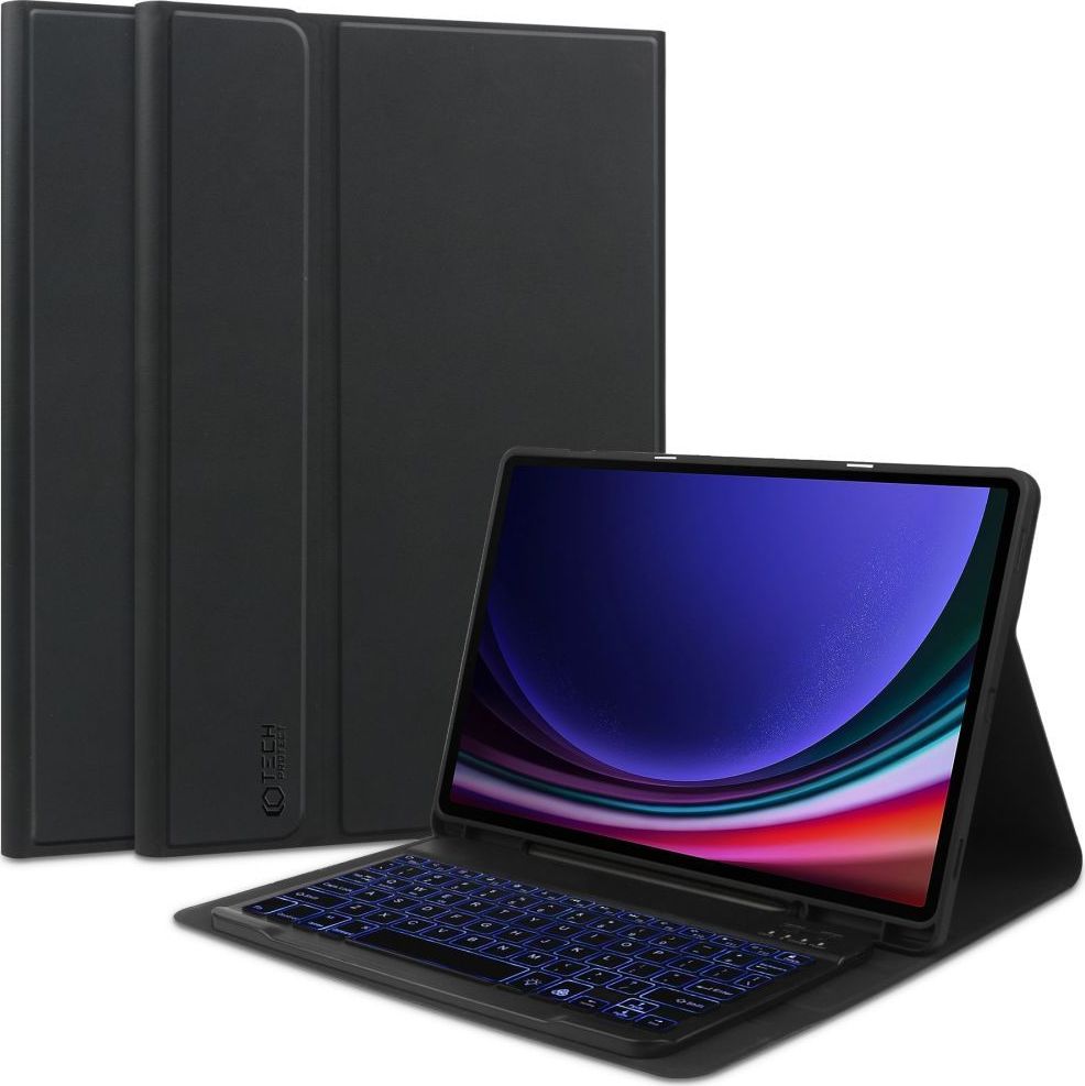 TECH-PROTECT SC PEN + KEYBOARD GALAXY TAB S9 11.0 / S9 FE / S10 FE 10.9 X710 / X716B / X510 / X516B / X520 BLACK
