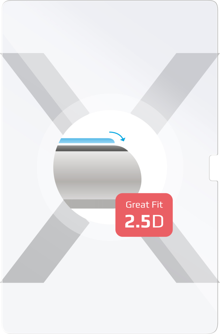 Ochranné tvrzené sklo FIXED pro Samsung Galaxy Tab A8 10,5", čiré