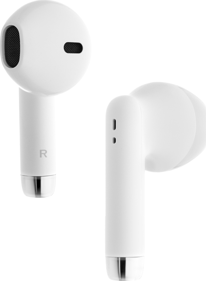 Bezdrátová TWS sluchátka FIXED Pods, bílá