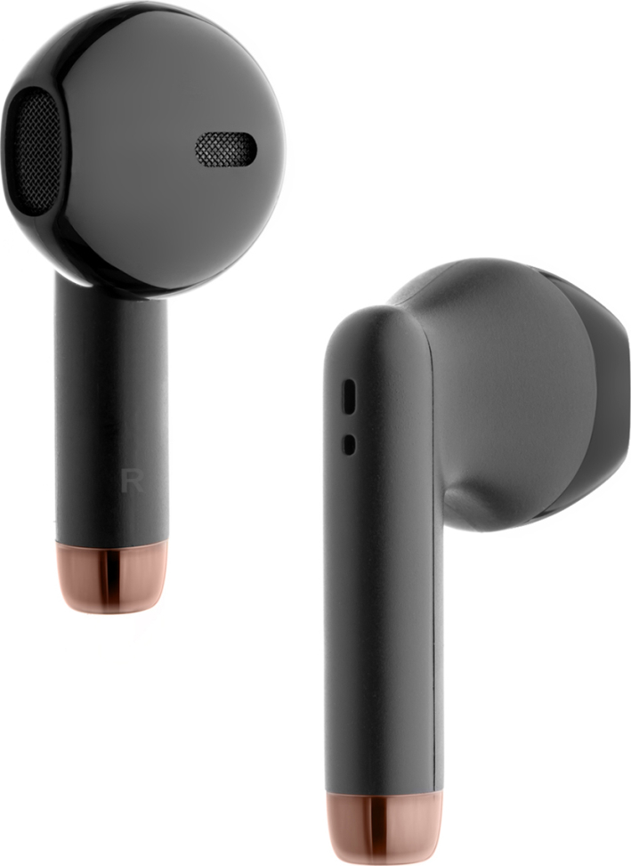 Bezdrátová TWS sluchátka FIXED Pods, černá