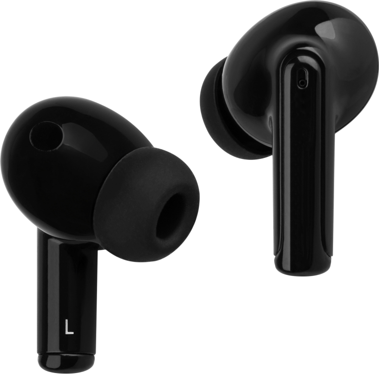 Bezdrátová TWS sluchátka FIXED Pods Pro s ANC a bezdrátovým nabíjením, černá