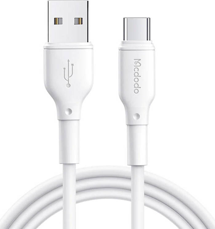 Kabel USB na USB-C Mcdodo CA-7280, 1,2 m (bílý)