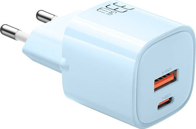Nabíječka GaN 33W Mcdodo CH-0154 USB-C, USB-A (modrá)