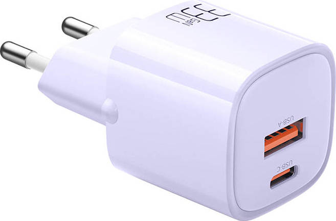 Nabíječka GaN 33W Mcdodo CH-0155 USB-C, USB-A (fialová)