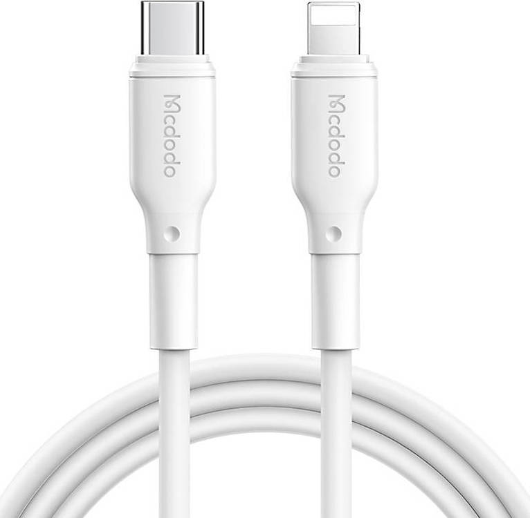 Kabel USB-C na Lightning Mcdodo CA-7280, 1,2 m (bílý)