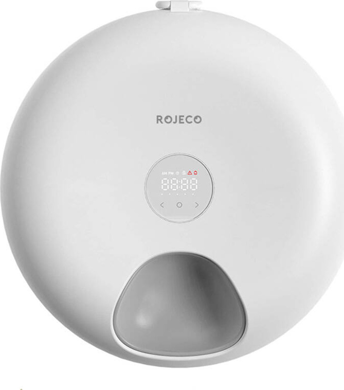 Automatické krmítko pro domácí mazlíčky Rojeco na 6 jídel 3600mAh