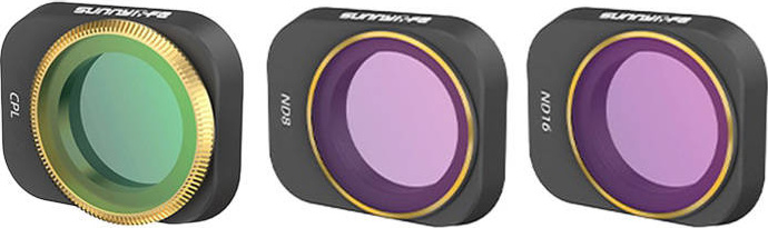 Sada 3 filtrů CPL+ND8+ND16 Sunnylife pro DJI Mini 3 Pro (MM3-FI415)