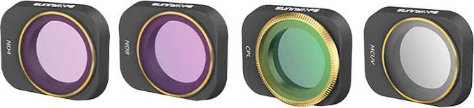 Sada 4 filtrů UV+CPL+ND4+ND8 Sunnylife pro DJI Mini 3 Pro (MM3-FI418).
