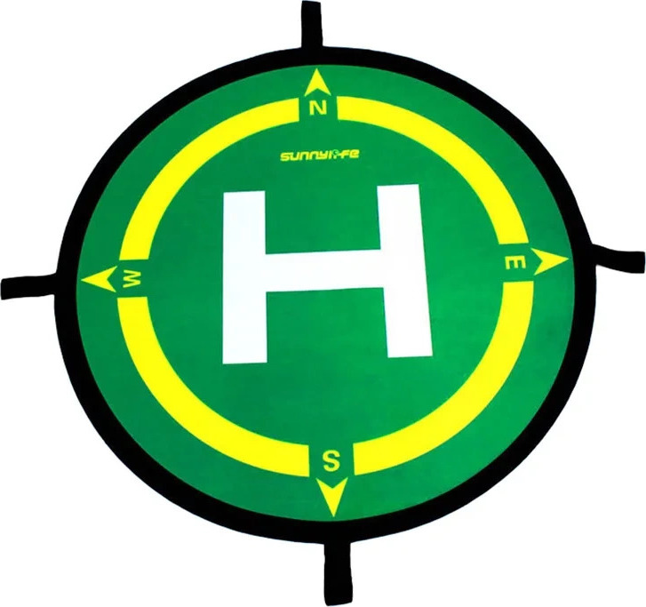 Přistávací podložka Sunnylife pro drony 50 cm geografické směry (DJI-TJP05)