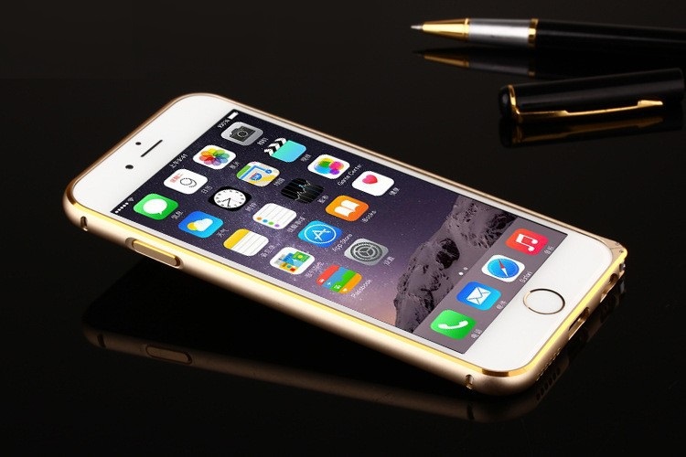 Luxusní kryt pro iPhone 6 PLUS - Steel Shield Barva: Zlato/zlatý