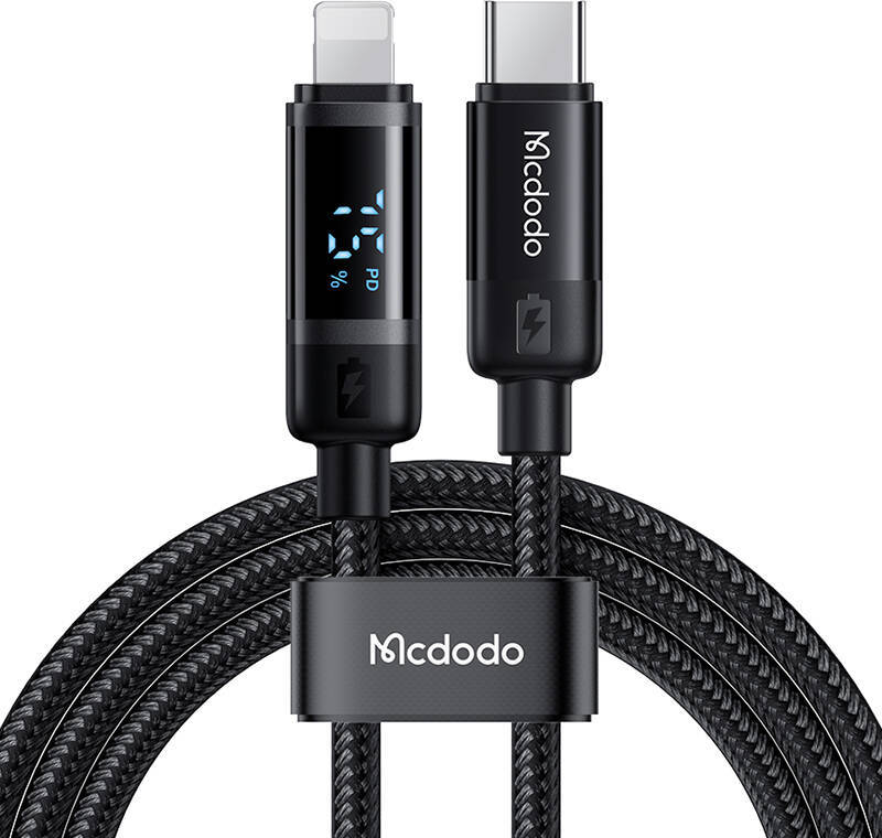 Mcdodo CA-5210 USB-C na Lightning kabel, 36W, 1.2m (black)