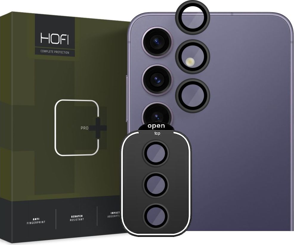 Ochrana čočky fotoaparátu HOFI CAMRING PRO+ GALAXY S24 BLACK