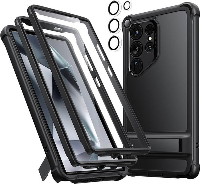 ESR ARMOR KICKSTAND GALAXY S24 ULTRA FROSTED BLACK