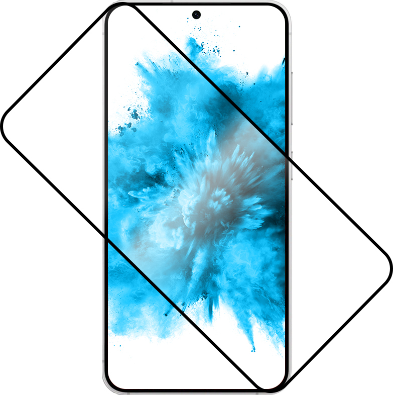 Ochranné tvrzené sklo FIXED Full-Cover pro Samsung Galaxy S24+/S25+, černé