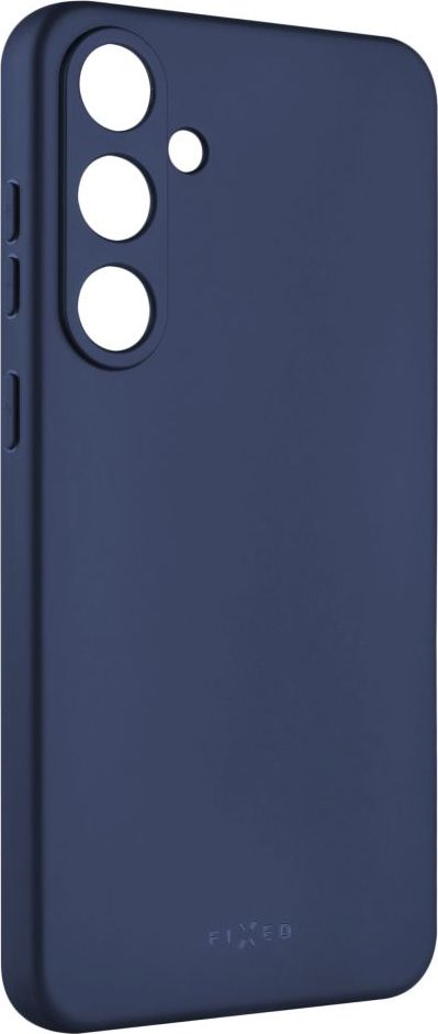 Zadní pogumovaný kryt FIXED Story pro Samsung Galaxy S24+, modrý