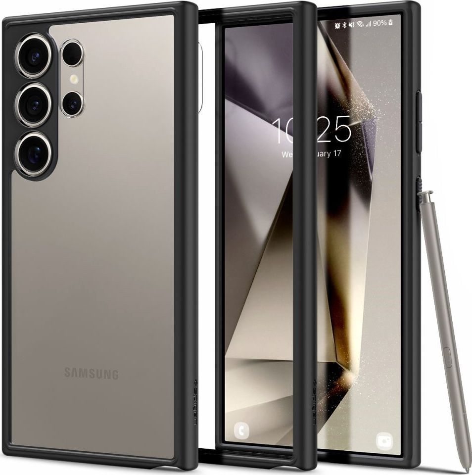 SPIGEN ULTRA HYBRID GALAXY S24 ULTRA MATTE BLACK