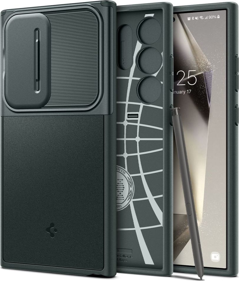 SPIGEN OPTIK ARMOR GALAXY S24 ULTRA ABYSS GREEN