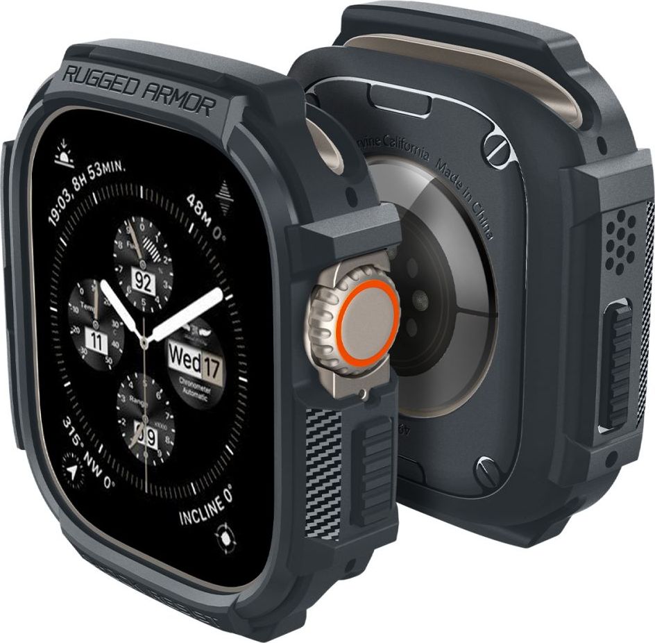 SPIGEN RUGGED ARMOR APPLE WATCH ULTRA 1 / 2 (49 MM) DARK GREY