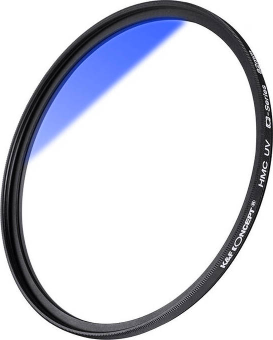 Filtr 55 MM Blue-Coated UV K&F Concept Classic Series