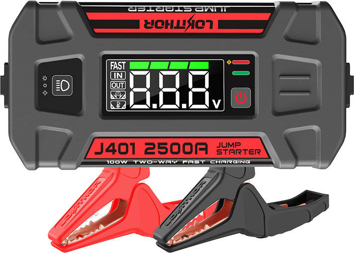 Powerbanka / Jump startér Lokithor J401 - 2500A 12V 74Wh