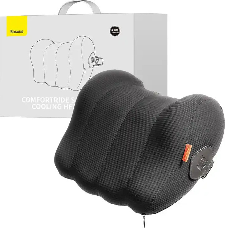 Chladicí opěrka hlavy do auta Baseus ComfortRide Series Car (černá)