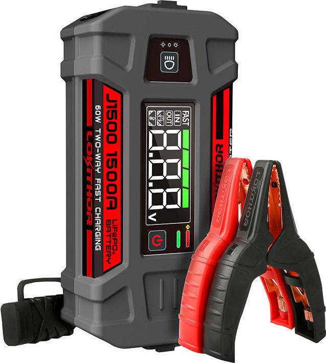Powerbanka / Jump startér Lokithor J1500 - 1000A 12V 46Wh