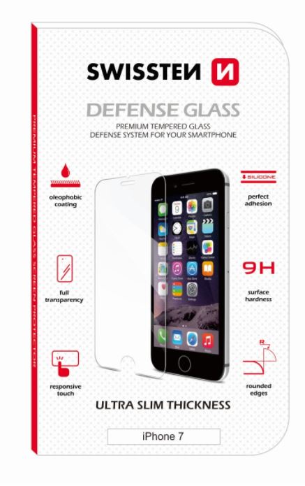 Ochranné tvrzené sklo SWISSTEN pro iPhone 7/8/SE (2020)