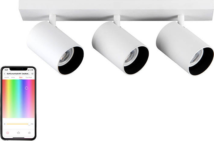Stropní reflektor Yeelight YLDDL-0085 (tři žárovky) bílý