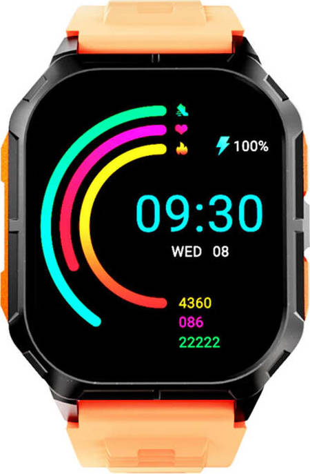 Chytré hodinky HiFuture FutureFit Ultra3 oranžové