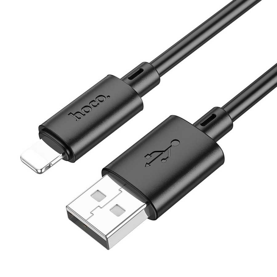 Kabel HOCO USB Lightning 2,4A Gratifed X88 pro iPhone a iPad, 1m - černý