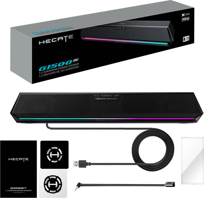 Herní soundbar Edifier HECATE G1500 Bar (černý)