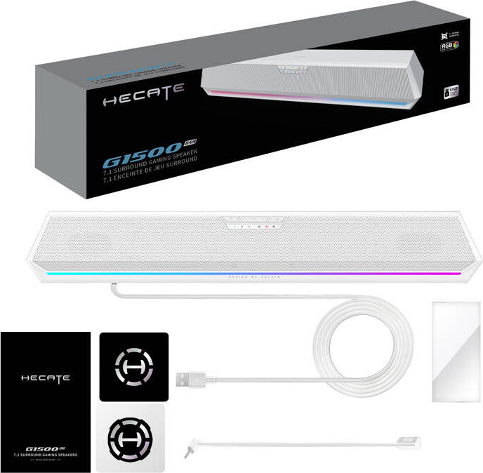 Herní soundbar Edifier HECATE G1500 Bar (bílý)