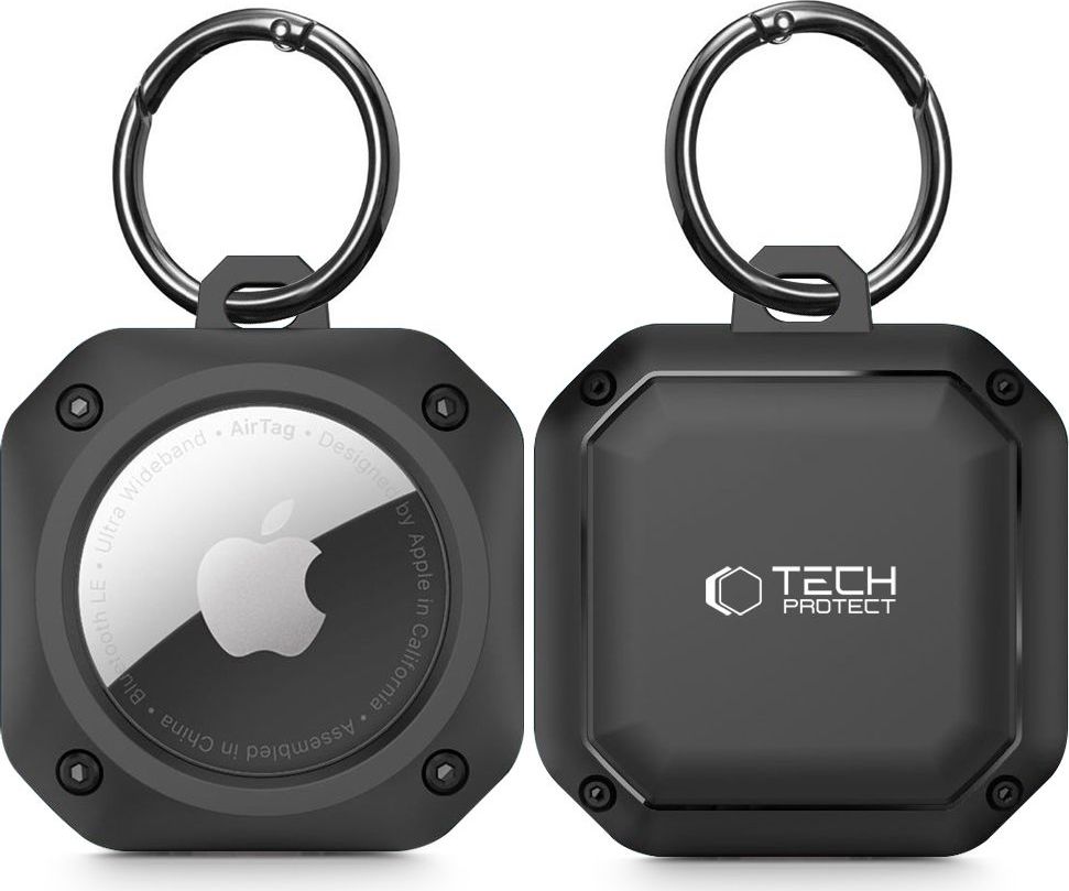 TECH-PROTECT ROUGH PRO APPLE AIRTAG 1 / 2 BLACK