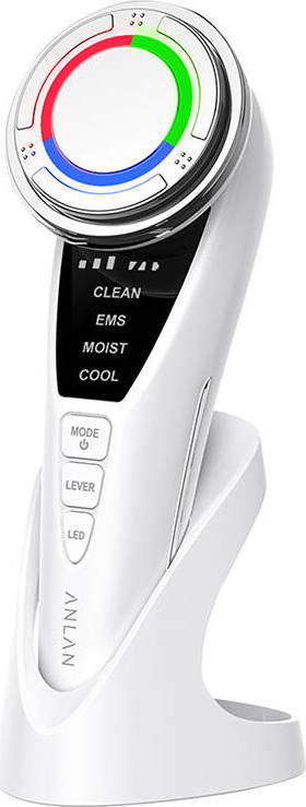 Ultrazvukový masážní přístroj na obličej se světelnou terapií ANLAN 01-ADRY15-001