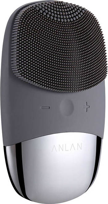 Mini silikonový elektrický sonický kartáček na obličej ANLAN ALJMY04-0G (šedý)