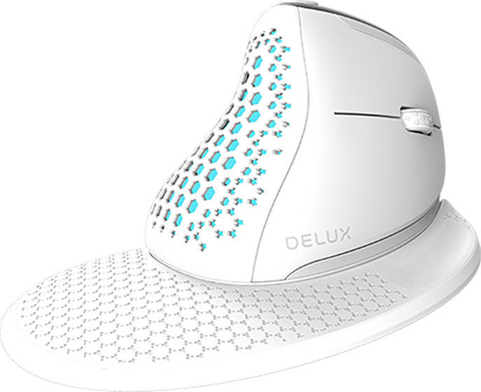 Bezdrátová vertikální myš Delux M618XSD