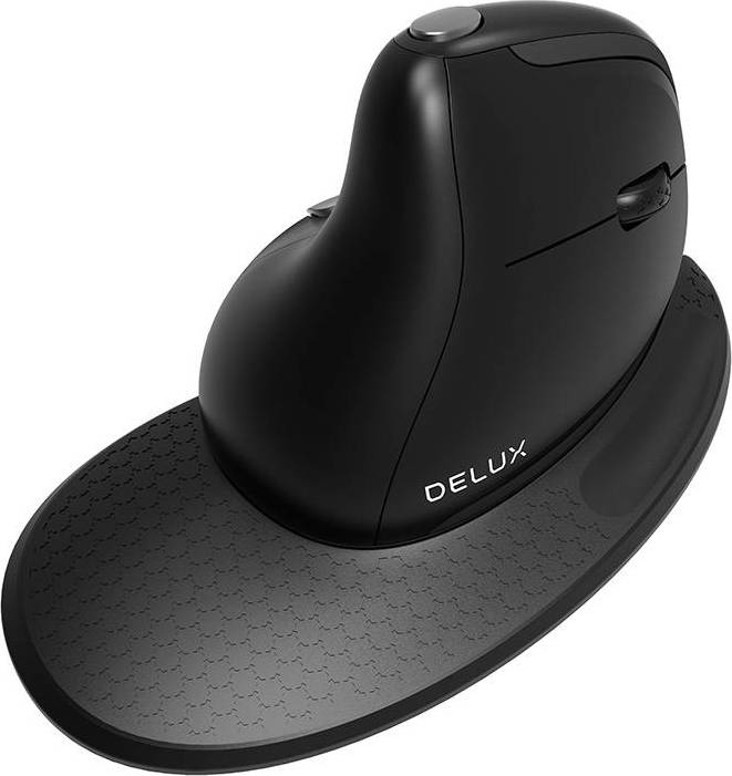 Drátová vertikální myš Delux M618XSU 4000DPI RGB