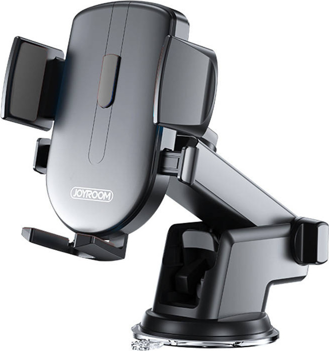 Joyroom car phone holder with telescopic extendable arm for dashboard and window black (JR-OK3)