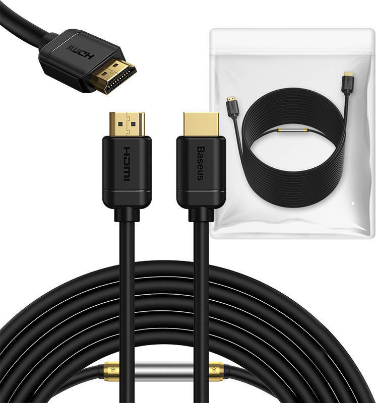 HDMI kabel Baseus, 4K@60Hz, 20m (černý)