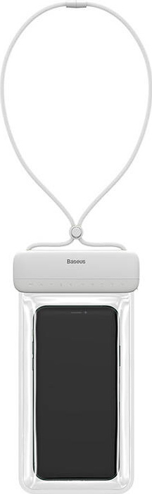 Baseus Let's Go Univerzální vodotěsné pouzdro pro smartphony - bílé