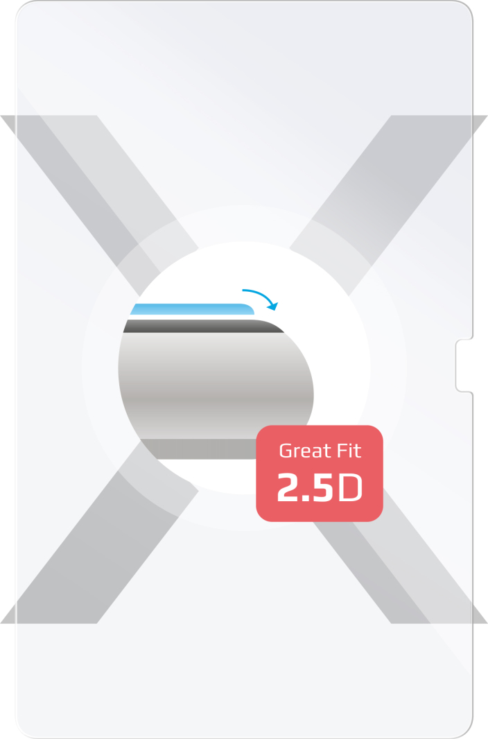 Ochranné tvrzené sklo FIXED pro Xiaomi Redmi Pad, čiré