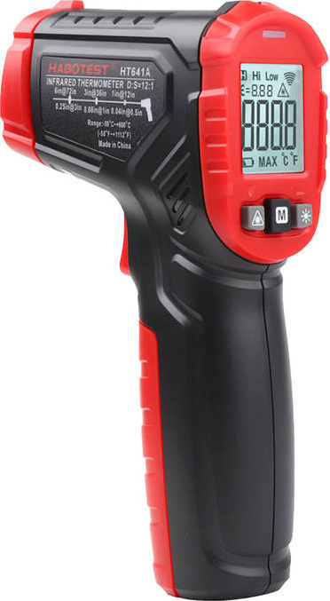 Digitální laserový pyrometr Habotest HT641A