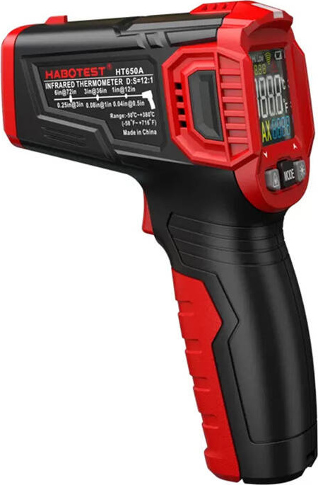 Bezkontaktní laserový teploměr Habotest HT650A