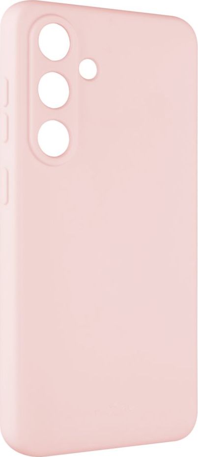 Zadní pogumovaný kryt FIXED Story pro Samsung Galaxy S24, růžový