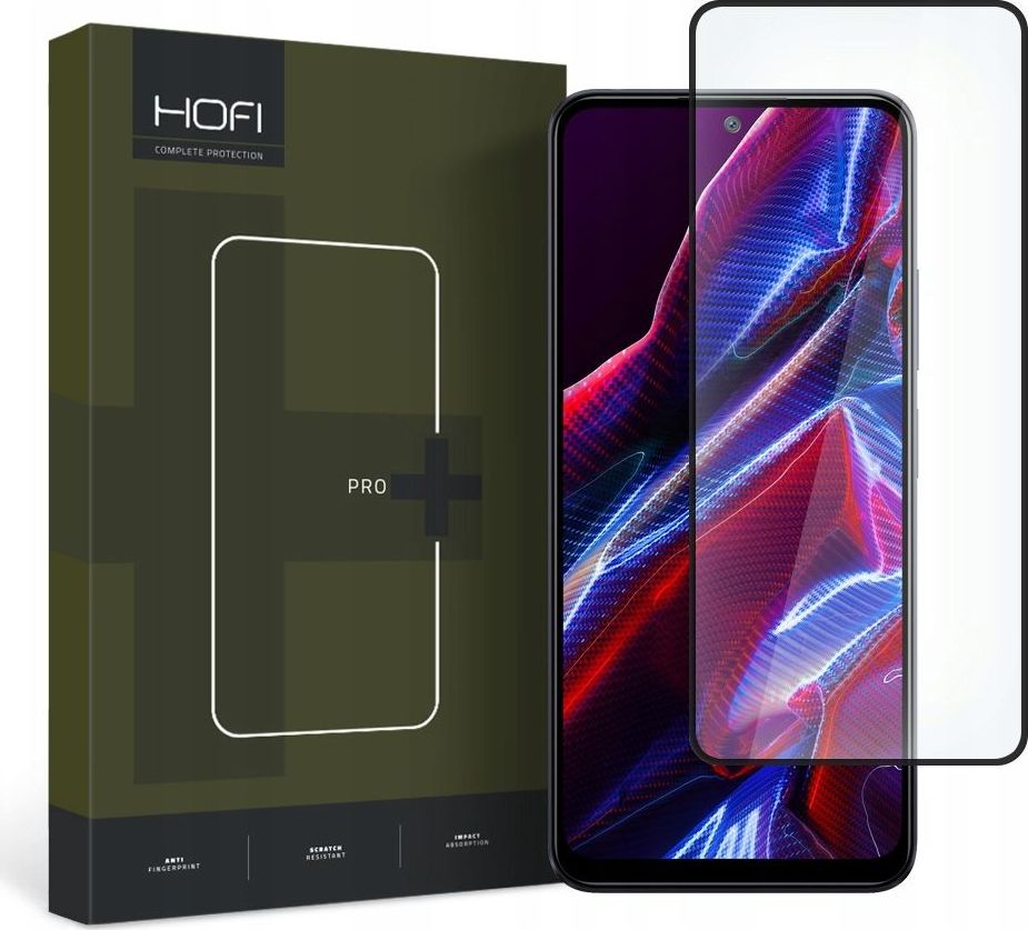 Tvrzené sklo HOFI GLASS PRO+ XIAOMI REDMI NOTE 12 5G / POCO X5 5G BLACK