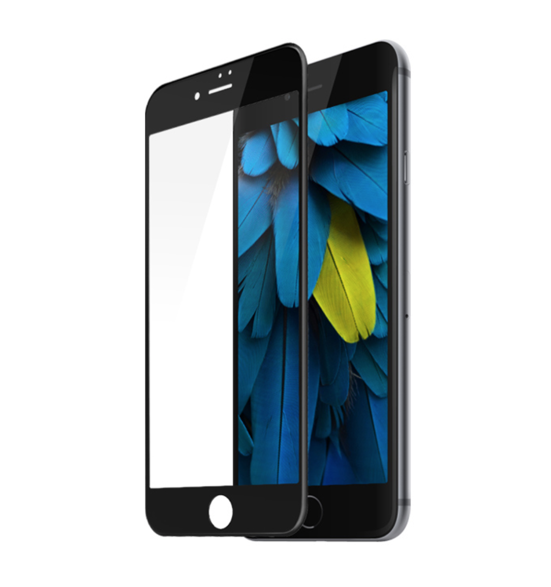 4D tvrzené sklo Clearo na celý displej pro Apple iPhone 6/6S, černé